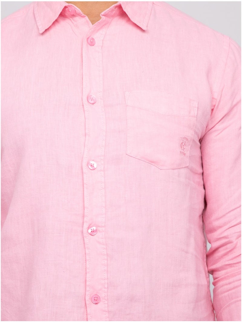 Camicia in lino DALAMO Rosa - Kiabi