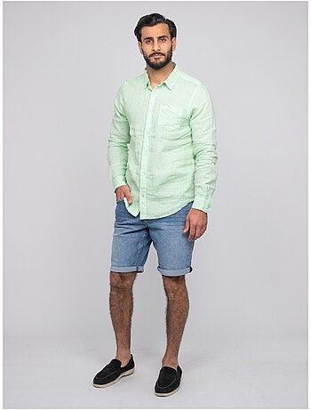 Camicia in lino DALAMO