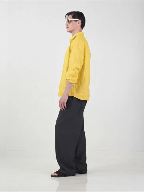 Camicia in lino oversize da uomo giesto - Kiabi