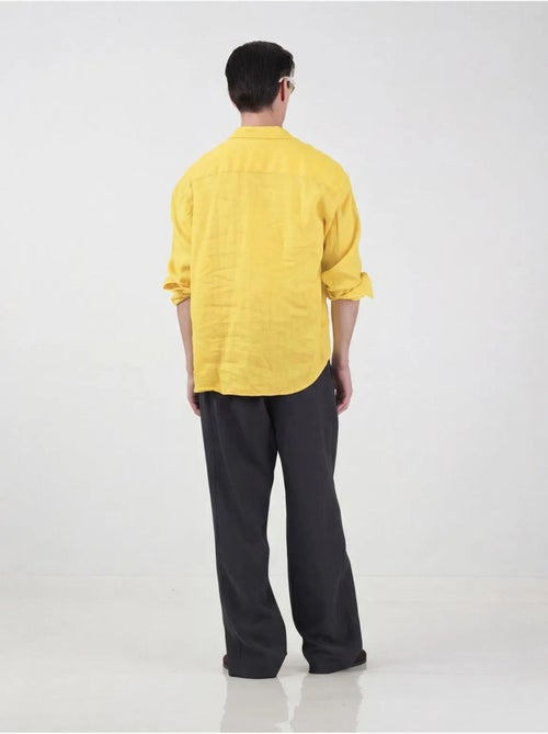 Camicia in lino oversize da uomo giesto - Kiabi