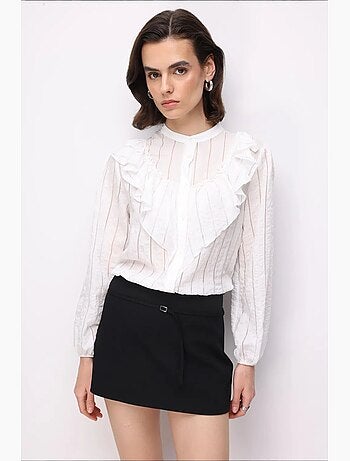 Camicia in misto cotone mixray