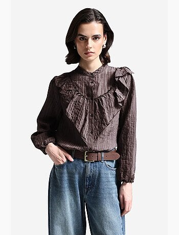 Camicia in misto cotone mixray