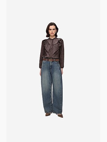 Camicia in misto cotone mixray