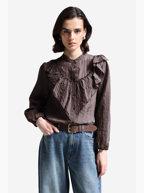 Camicia in misto cotone mixray - Kiabi Camicia in misto cotone mixray - Kiabi