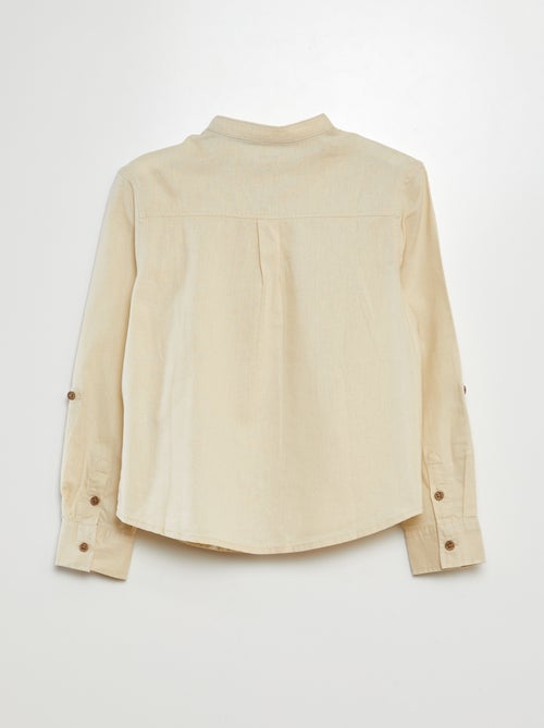 Camicia in misto lino - Kiabi