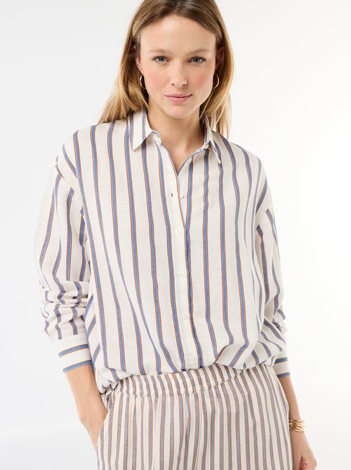 Camicia in misto lino - Kiabi