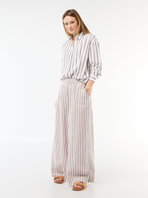 Camicia in misto lino - Kiabi