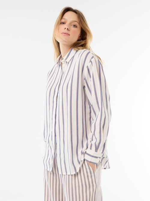 Camicia in misto lino - Kiabi