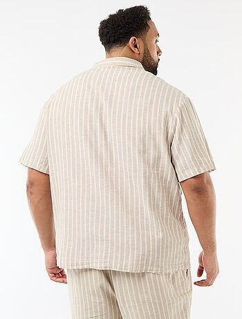 Camicia in misto lino