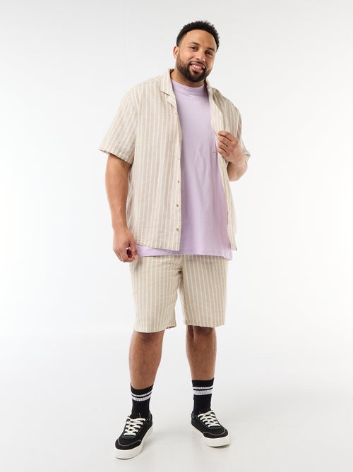 Camicia in misto lino - Kiabi