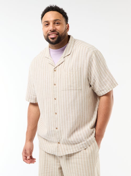 Camicia in misto lino - Kiabi