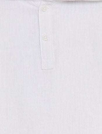 Camicia in misto lino
