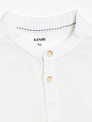 Camicia in misto lino
