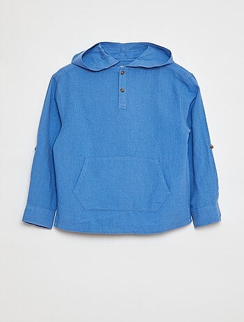 Camicia in misto lino