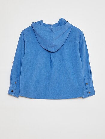 Camicia in misto lino