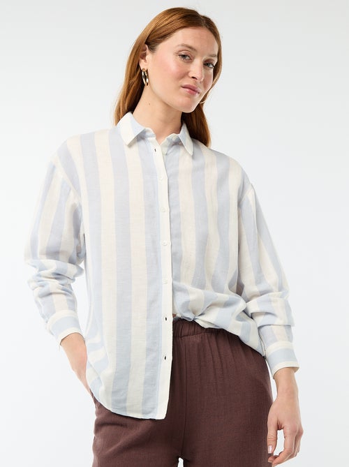 Camicia in misto lino - Kiabi