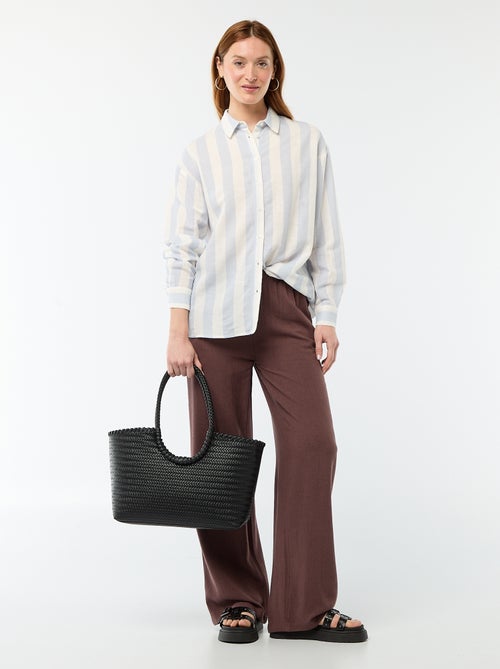 Camicia in misto lino - Kiabi