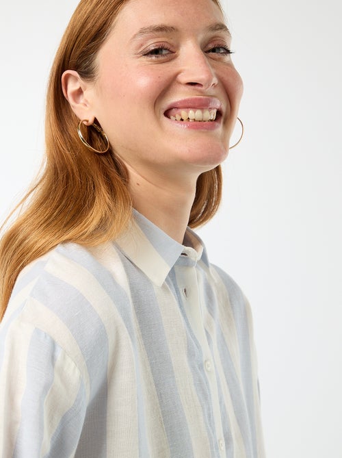 Camicia in misto lino - Kiabi