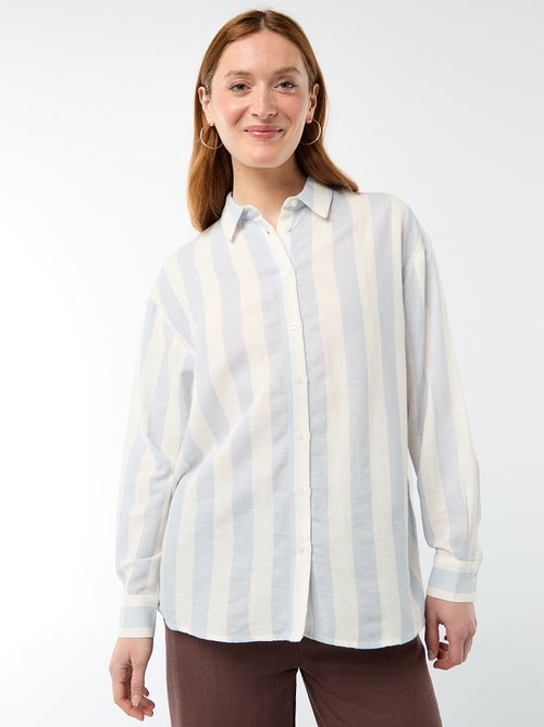 Camicia in misto lino - Kiabi
