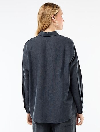 Camicia in misto lino