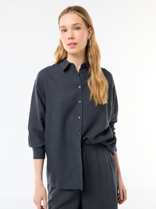 Camicia in misto lino - Kiabi