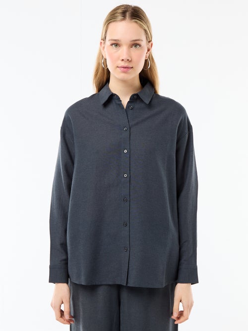 Camicia in misto lino - Kiabi