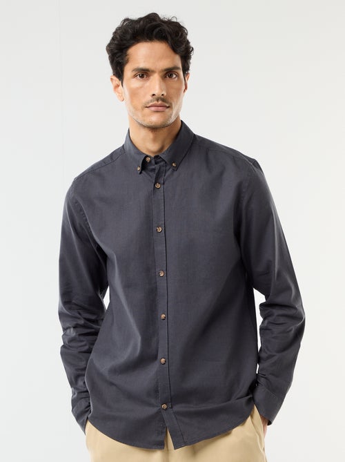 Camicia in misto lino - Kiabi