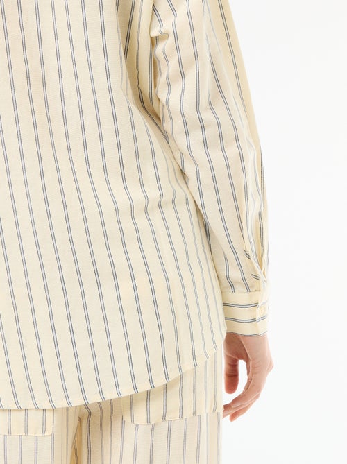 Camicia in misto lino - Kiabi