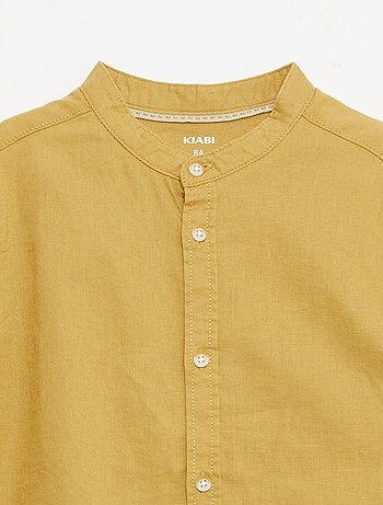Camicia in misto lino