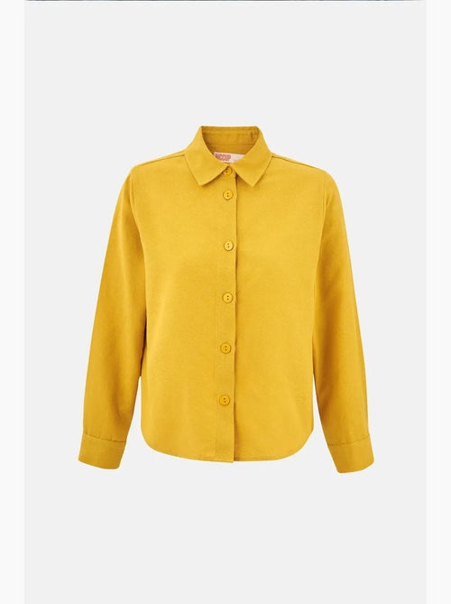Camicia in misto lino hiccup - Kiabi Camicia in misto lino hiccup - Kiabi