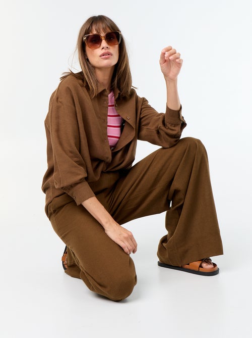 Camicia in misto lino - Kiabi