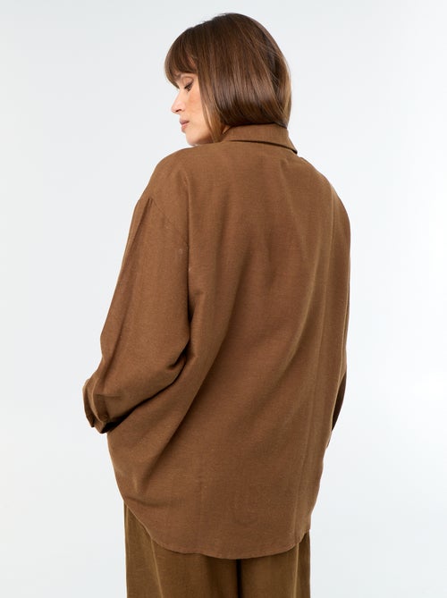 Camicia in misto lino - Kiabi