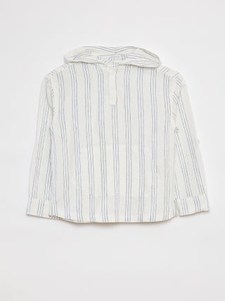 Camicia in misto lino