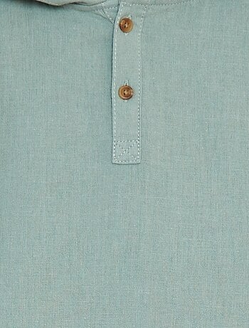 Camicia in misto lino