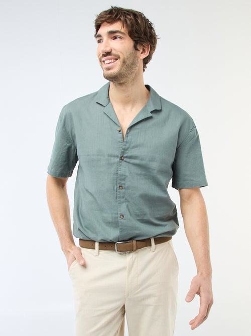 Camicia in misto lino - Kiabi Camicia in misto lino - Kiabi