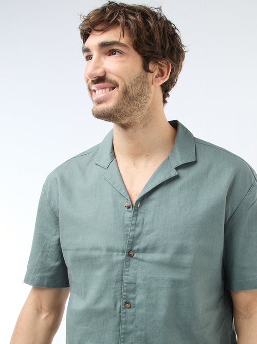 Camicia in misto lino - Kiabi Camicia in misto lino - Kiabi