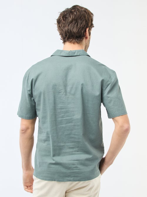 Camicia in misto lino - Kiabi Camicia in misto lino - Kiabi