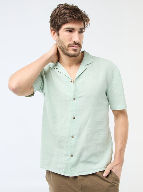 Camicia in misto lino - Kiabi