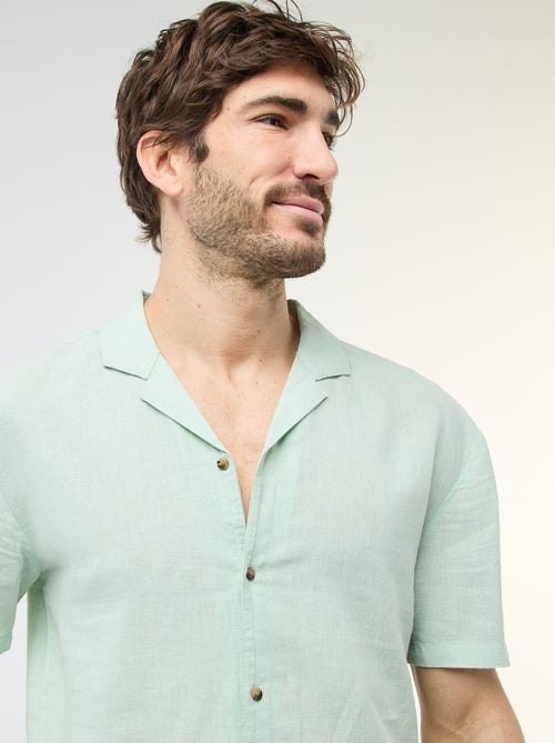 Camicia in misto lino - Kiabi