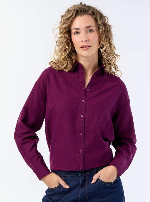 Camicia in misto lino - Kiabi