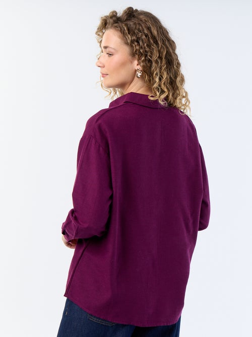 Camicia in misto lino - Kiabi