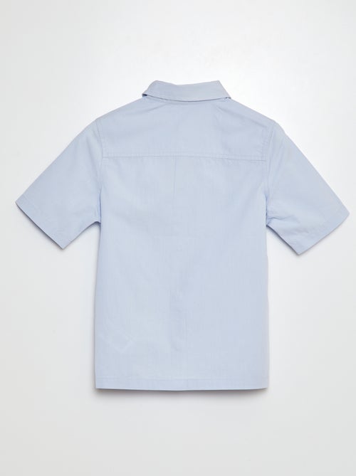 Camicia in popeline a maniche corte - Kiabi Camicia in popeline a maniche corte - Kiabi
