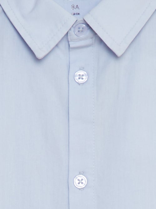 Camicia in popeline a maniche corte - Kiabi Camicia in popeline a maniche corte - Kiabi