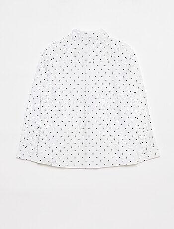 Camicia in popeline a maniche lunghe