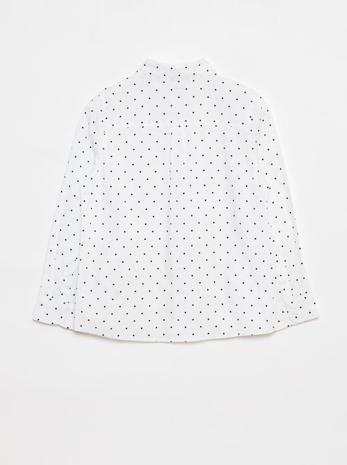 Camicia in popeline a maniche lunghe - Kiabi