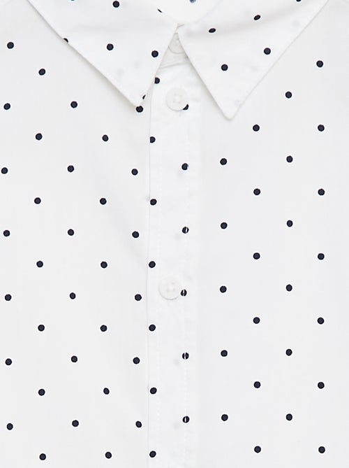 Camicia in popeline a maniche lunghe - Kiabi