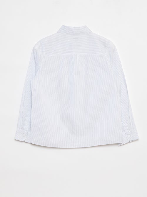 Camicia in popeline a maniche lunghe - Kiabi
