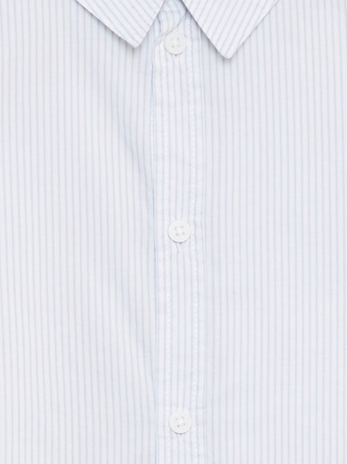 Camicia in popeline a maniche lunghe - Kiabi