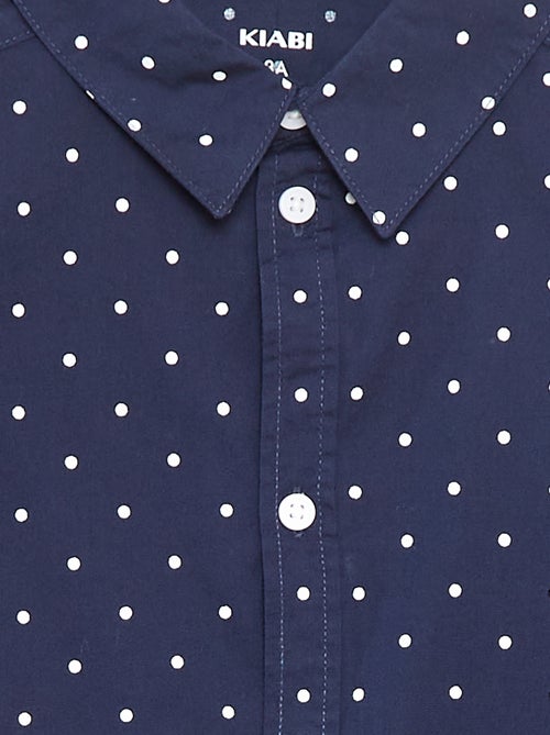 Camicia in popeline a maniche lunghe - Kiabi