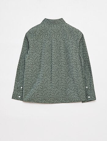 Camicia in popeline a maniche lunghe